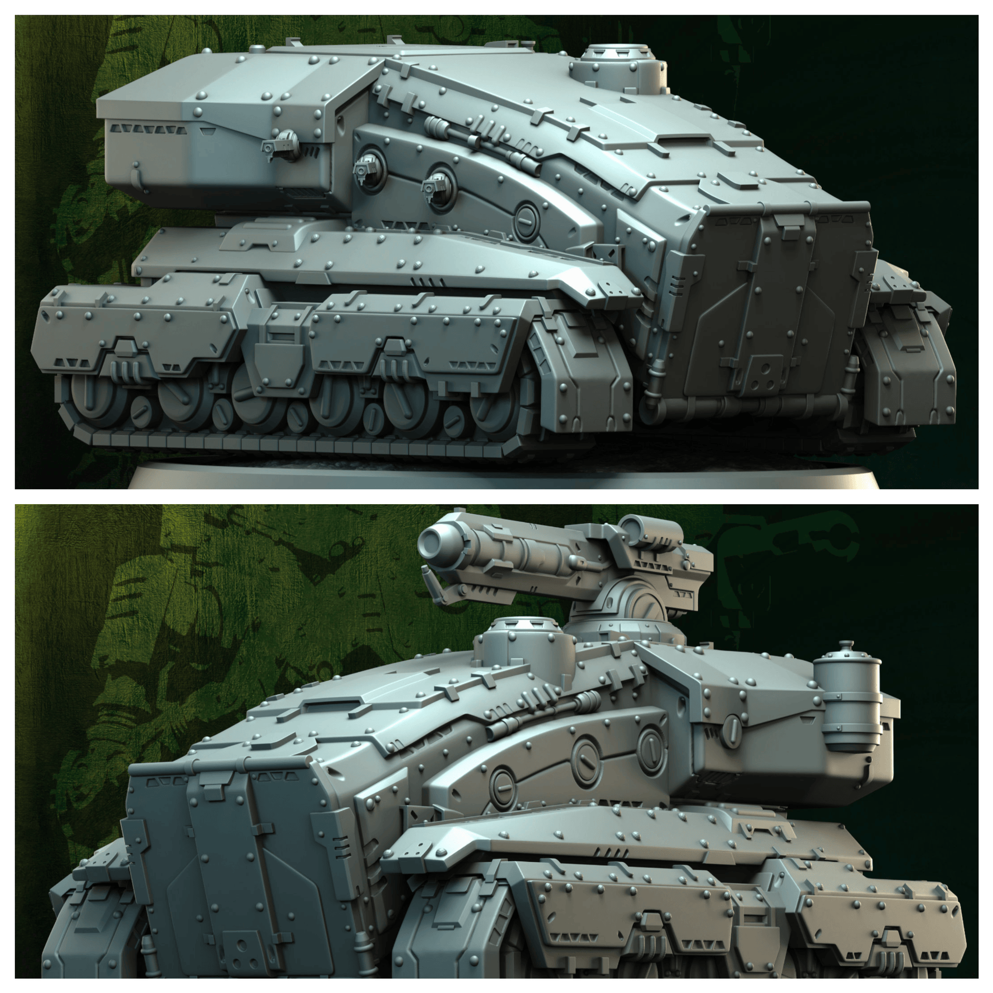 3D Printed Archvillain Games Argo Warthog APC Morior Invictus Argo Commando 28 32mm D&D - 3D Printing Boss 