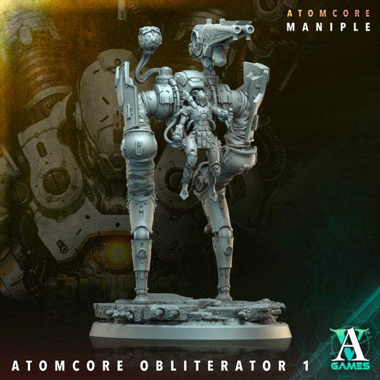 3D Printed Archvillain Games Atomcore Obliterator Atomcore Maniple 28 32mm D&D - 3D Printing Boss 