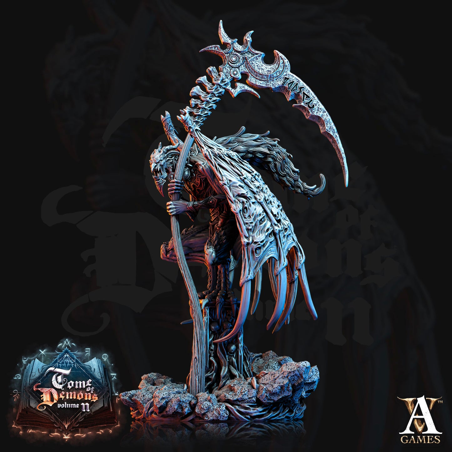 3D Printed Archvillain Games Bane Demons Tome of Demons Vol. II 28 32mm D&D - 3D Printing Boss 