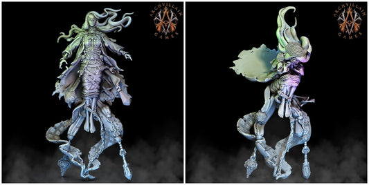 3D Printed Archvillain Games Baron's Mistresses The Sorrowsown 28 32mm D&D - 3D Printing Boss 