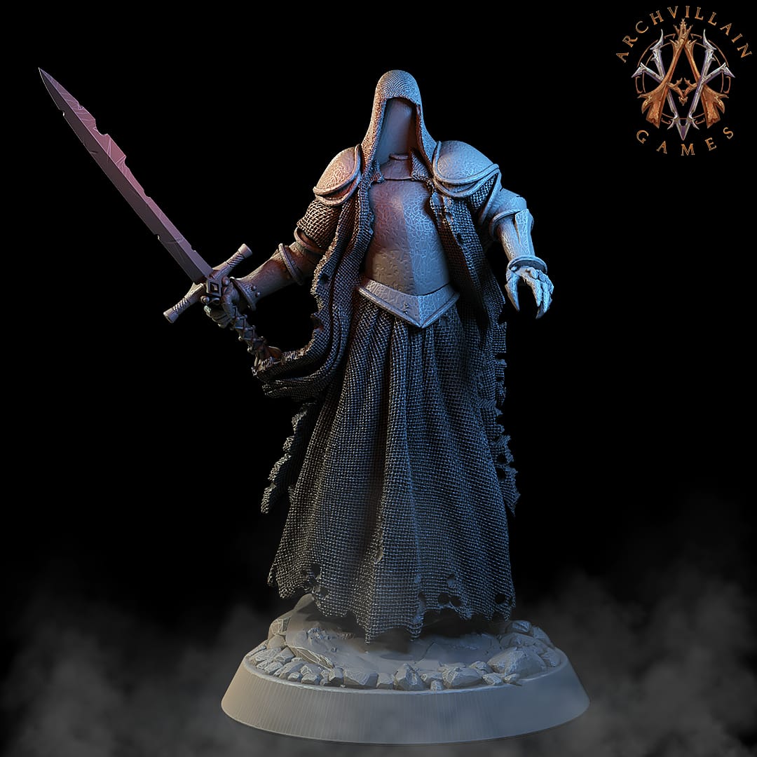 3D Printed Archvillain Games Baron's Soldiers The Sorrowsown 28 32mm D&D - 3D Printing Boss 