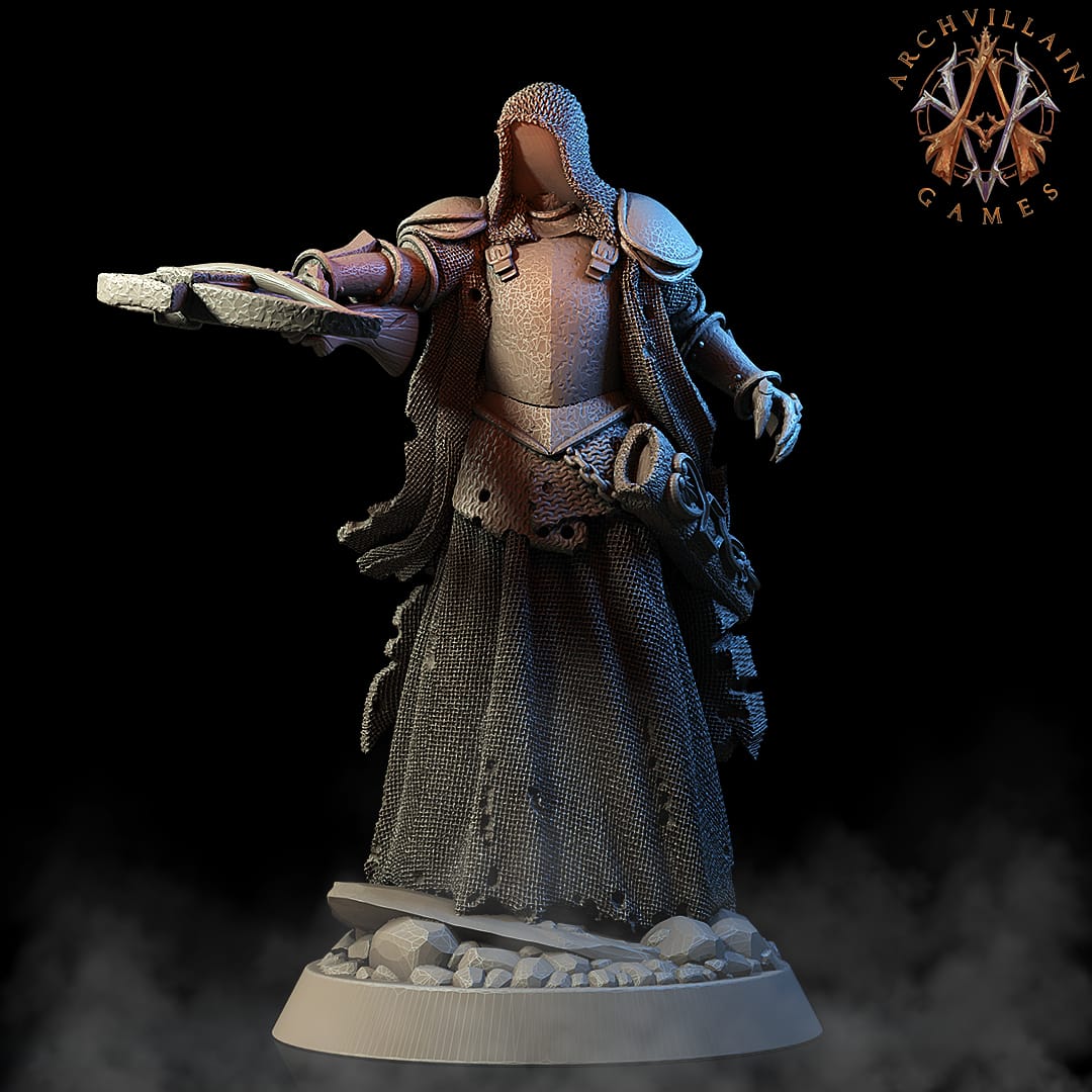 3D Printed Archvillain Games Baron's Soldiers The Sorrowsown 28 32mm D&D - 3D Printing Boss 