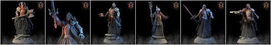 3D Printed Archvillain Games Baron's Soldiers The Sorrowsown 28 32mm D&D - 3D Printing Boss 