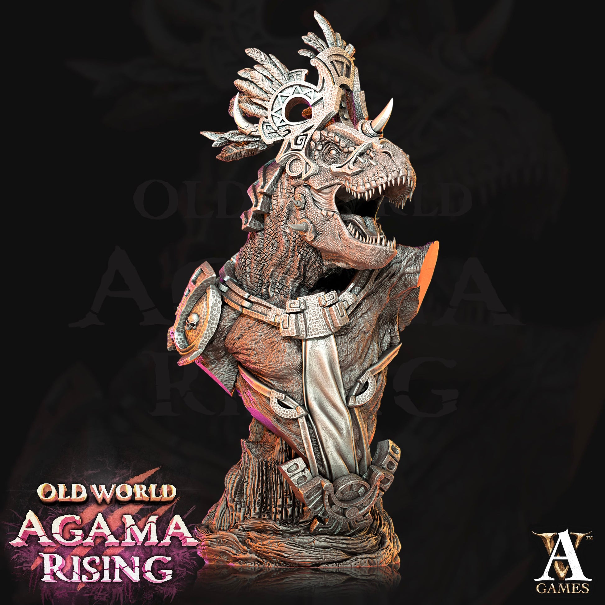 3D Printed Archvillain Games Blessed Claw Of Ziskal Bust Old World Agama Rising 28 32mm D&D - 3D Printing Boss 