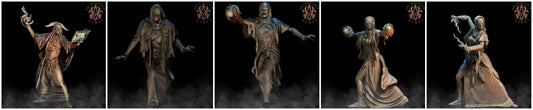 3D Printed Archvillain Games Blindrune Cult 28 32mm D&D - 3D Printing Boss 