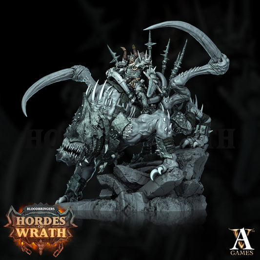 3D Printed Archvillain Games Bloodbringers - Hordes of Wrath Harbinger of Gorkal 28 32mm D&D - 3D Printing Boss 