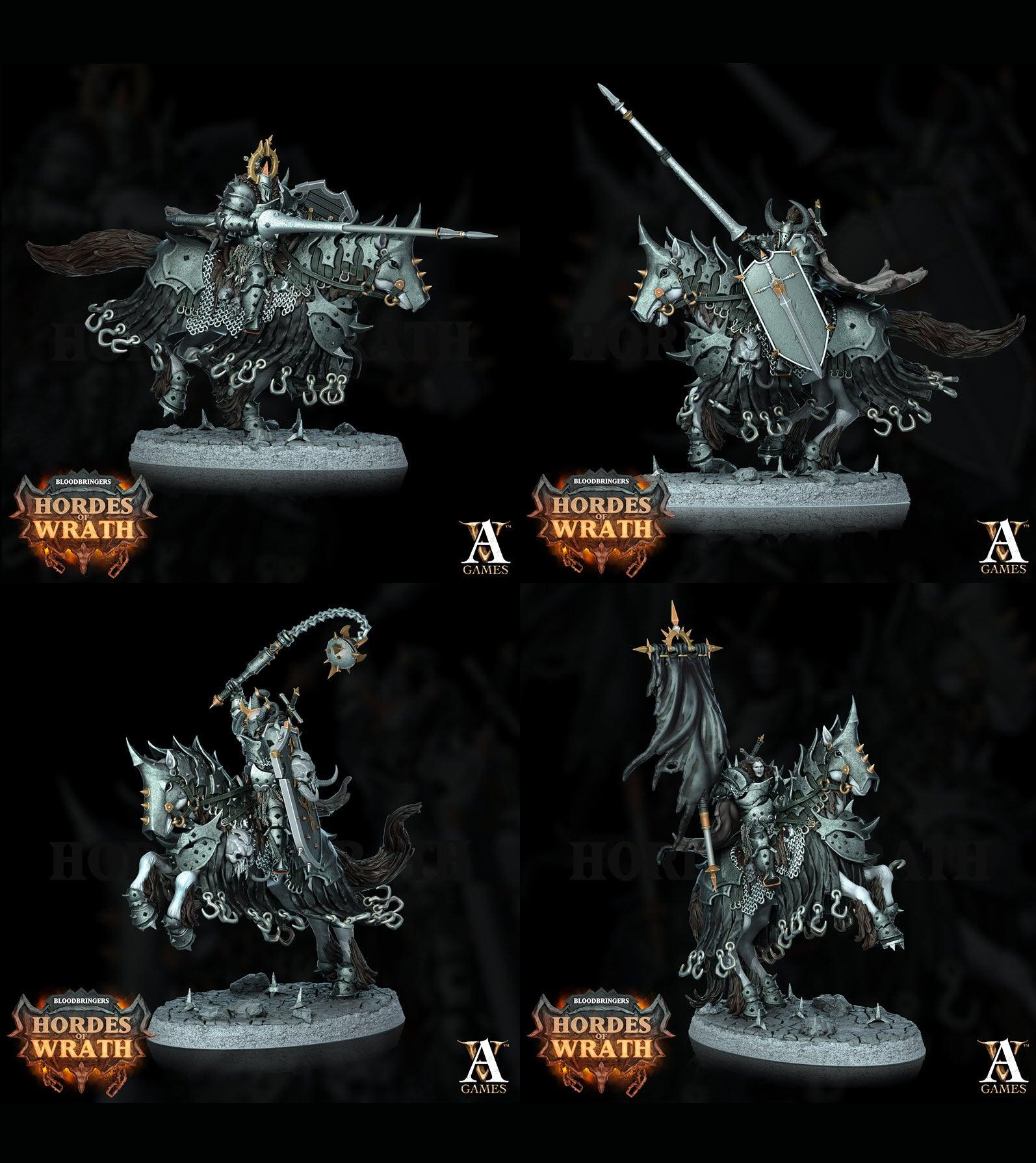 3D Printed Archvillain Games Bloodbringers - Hordes of Wrath Heralds of Wrath 28 32mm D&D - 3D Printing Boss 