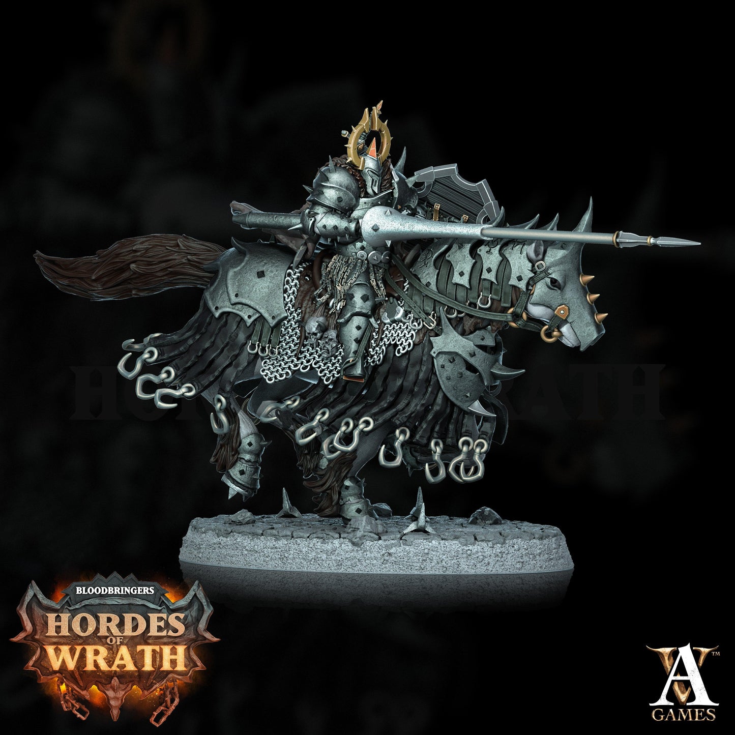 3D Printed Archvillain Games Bloodbringers - Hordes of Wrath Heralds of Wrath 28 32mm D&D - 3D Printing Boss 