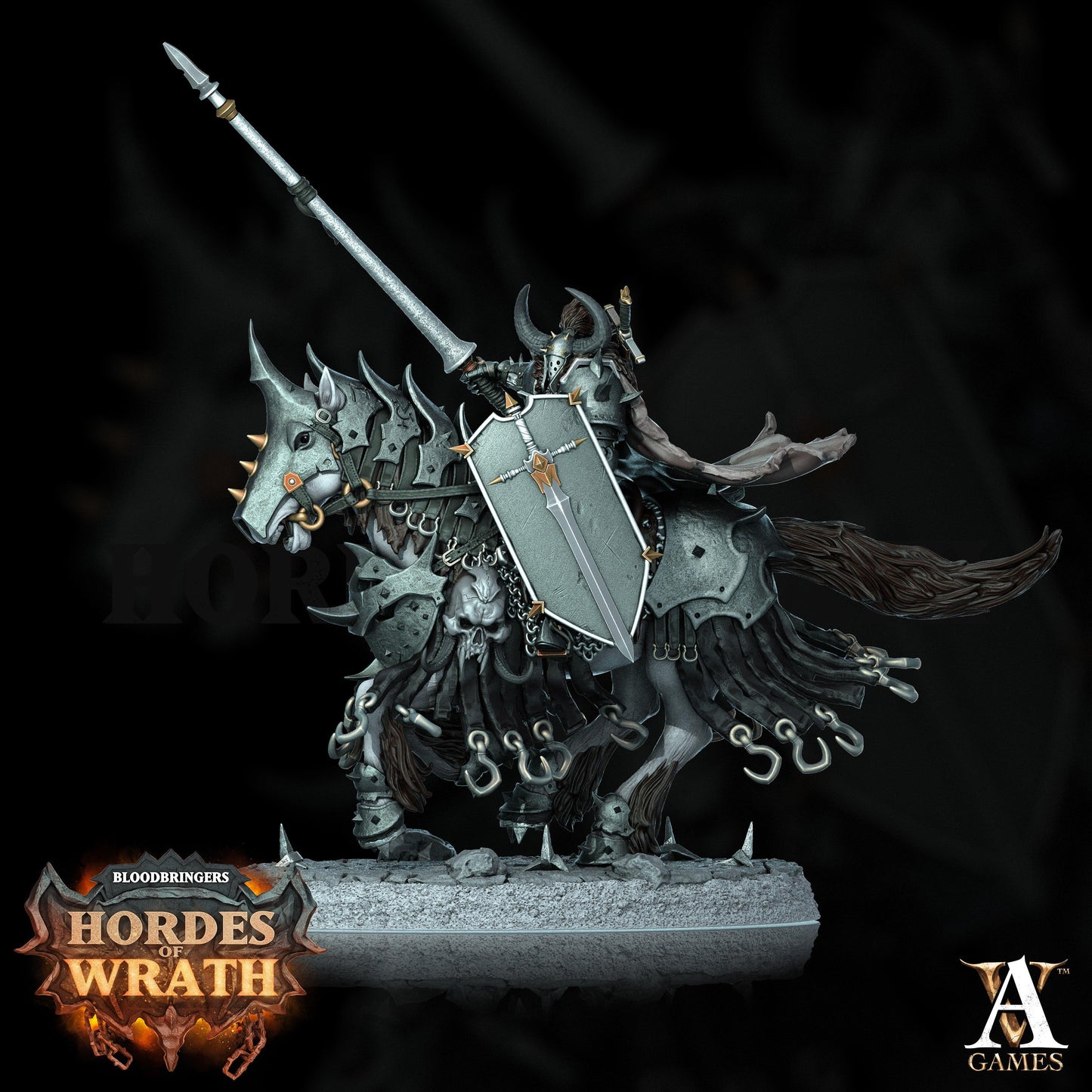3D Printed Archvillain Games Bloodbringers - Hordes of Wrath Heralds of Wrath 28 32mm D&D - 3D Printing Boss 