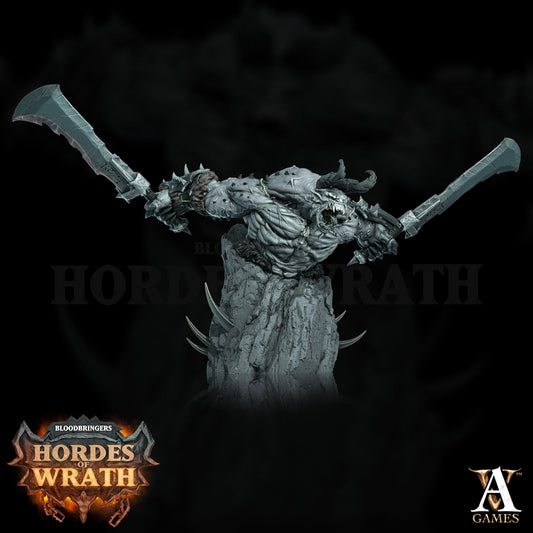 3D Printed Archvillain Games Bloodbringers - Hordes of Wrath Wrathogar - Bust 28 32mm D&D - 3D Printing Boss 