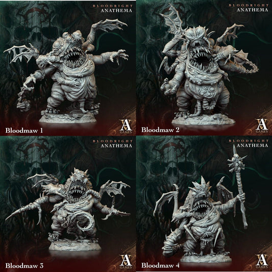 3D Printed Archvillain Games Bloodmaw Bloodright - Anathema 28 32mm D&D - 3D Printing Boss 