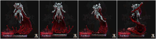 3D Printed Archvillain Games Bloodright Red Reign - Bloodcloaks 28mm 32mm D&D - 3D Printing Boss 