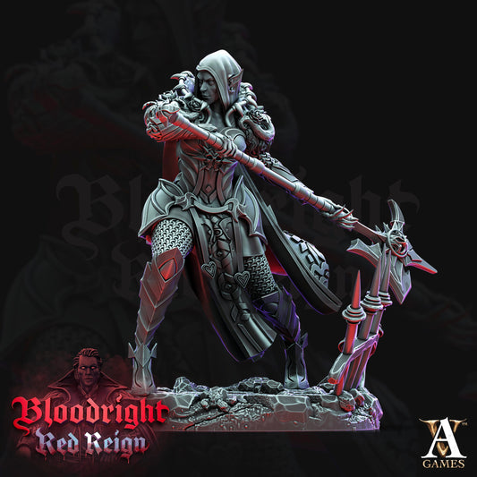 3D Printed Archvillain Games Bloodright Red Reign - Daughters of Lilith 28mm 32mm D&D - 3D Printing Boss 