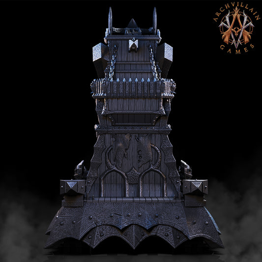 3D Printed Archvillain Games - Charon's Tower of Death 28mm 32mm D&D - 3D Printing Boss 