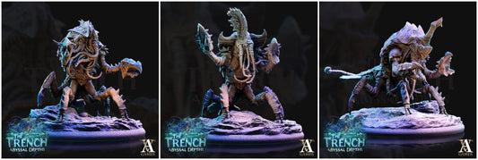 3D Printed Archvillain Games Chuul The Trench Abyssal Depths 28 32mm D&D - 3D Printing Boss 