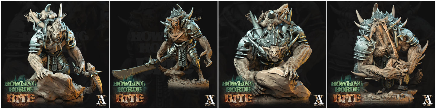 3D Printed Archvillain Games Claws of Akata Howling Horde 28 32mm D&D - 3D Printing Boss 