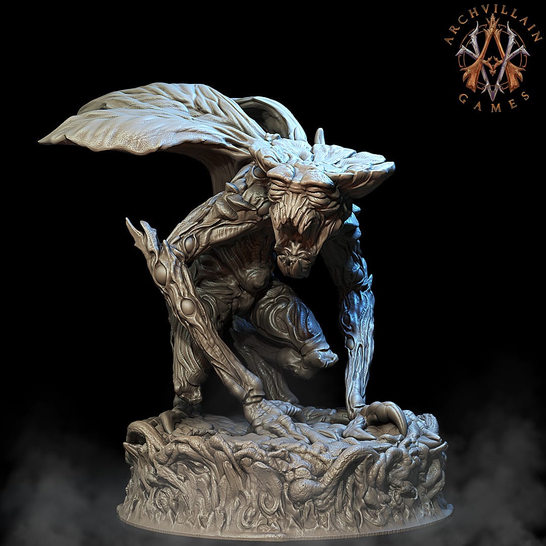 3D Printed Archvillain Games - Dark Fae Ivings 28mm 32mm D&D - 3D Printing Boss 