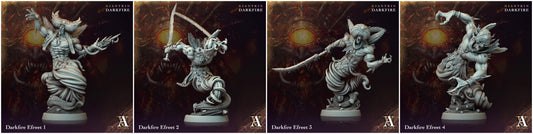 3D Printed Archvillain Games Darkfire Efreet Giantkin Darkfire 28 32mm D&D - 3D Printing Boss 