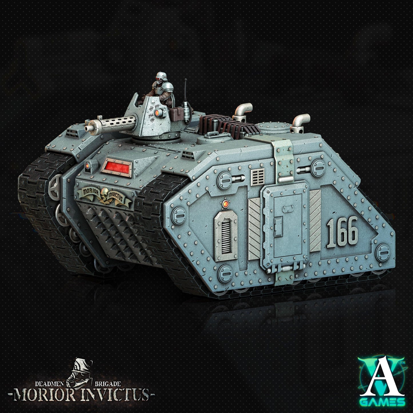 3D Printed Archvillain Games Deadmen Brigade - Morior Invictus Morior M1 Badger 28 32mm D&D - 3D Printing Boss 