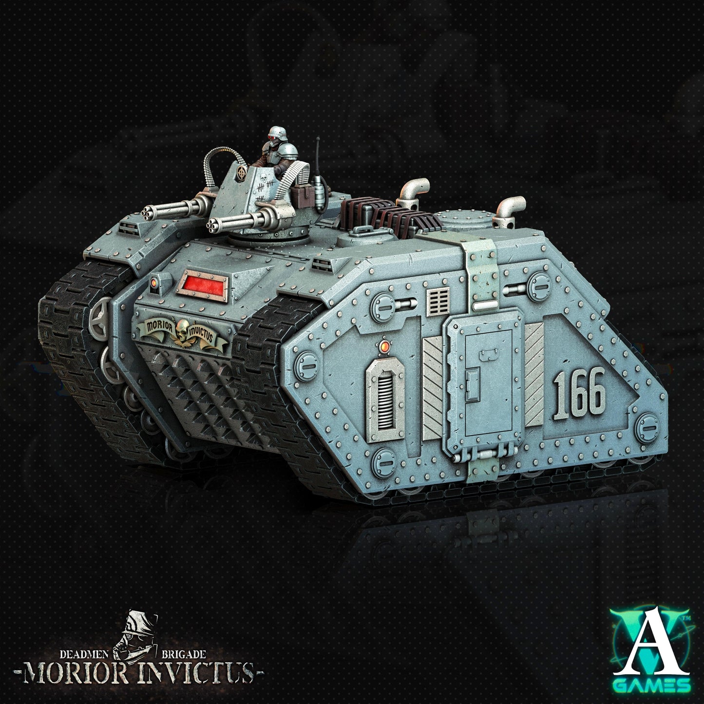 3D Printed Archvillain Games Deadmen Brigade - Morior Invictus Morior M1 Badger 28 32mm D&D - 3D Printing Boss 