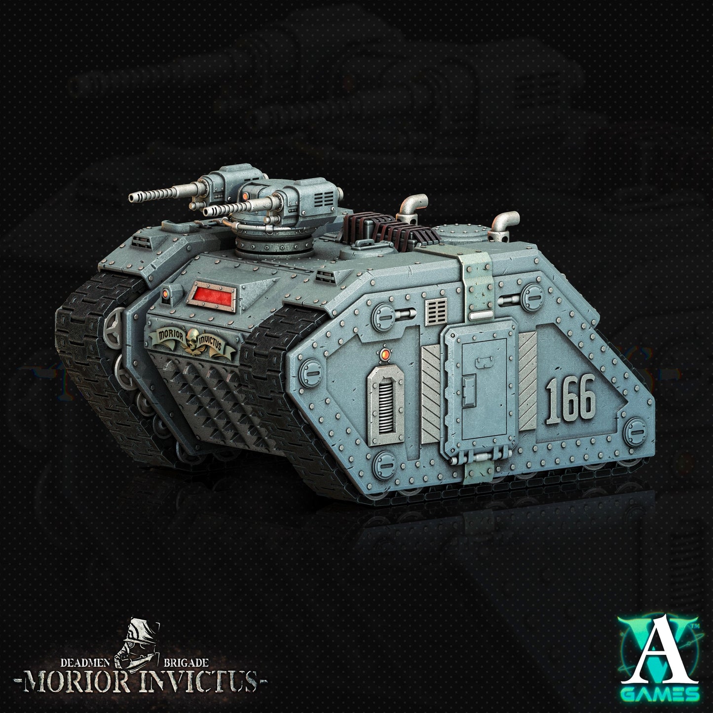 3D Printed Archvillain Games Deadmen Brigade - Morior Invictus Morior M1 Badger 28 32mm D&D - 3D Printing Boss 