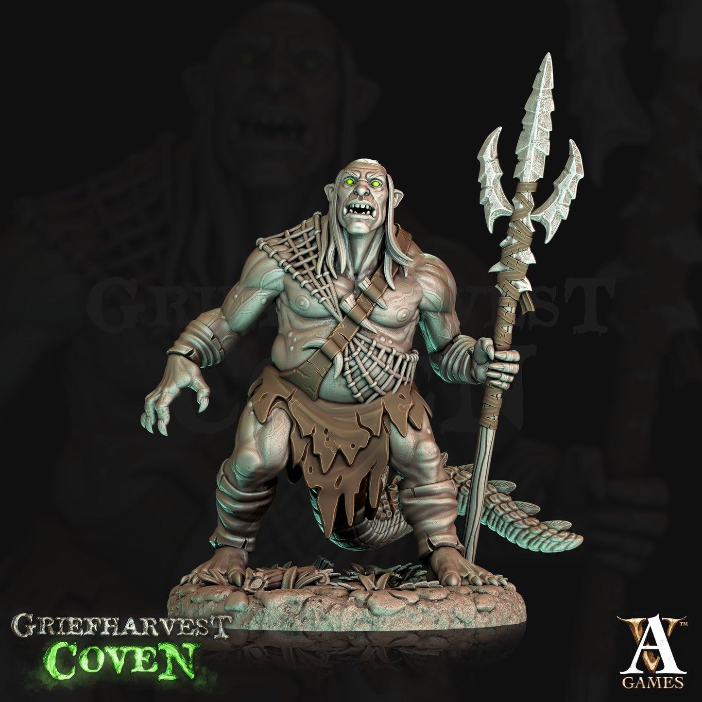 3D Printed Archvillain Games Defiled Hagservants Griefharvest Coven 28 32mm D&D - 3D Printing Boss 