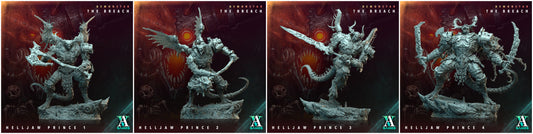 3D Printed Archvillain Games Demonstar The Breach - Helljaw Prince 28mm 32mm D&D - 3D Printing Boss 