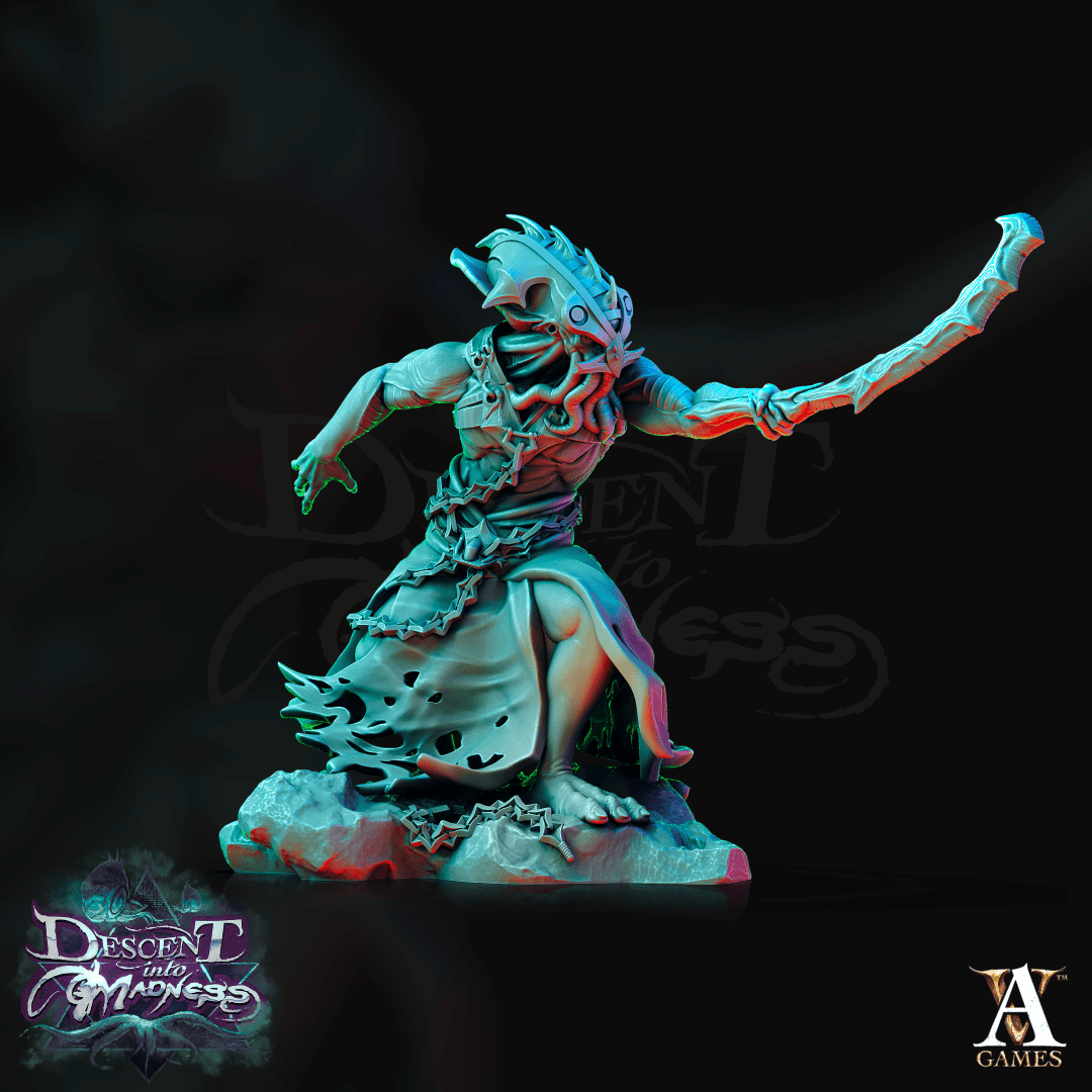 3D Printed Archvillain Games Descent into Madness - Deepspawn 28mm 32mm D&D - 3D Printing Boss 