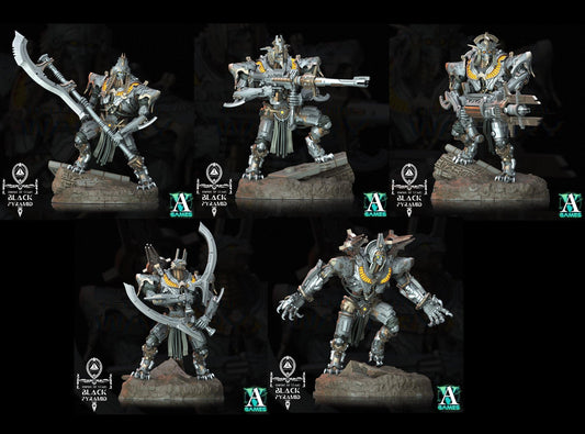 3D Printed Archvillain Games Empire of Stars - Black Pyramid Keteph Atekhramun 28 32mm D&D - 3D Printing Boss 