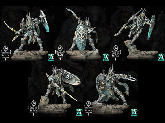 3D Printed Archvillain Games Empire of Stars - Black Pyramid Keteph Issahar 28 32mm D&D - 3D Printing Boss 