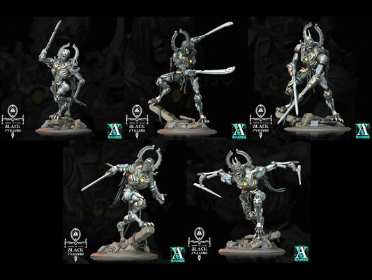 3D Printed Archvillain Games Empire of Stars - Black Pyramid Keteph Knumhar 28 32mm D&D - 3D Printing Boss 
