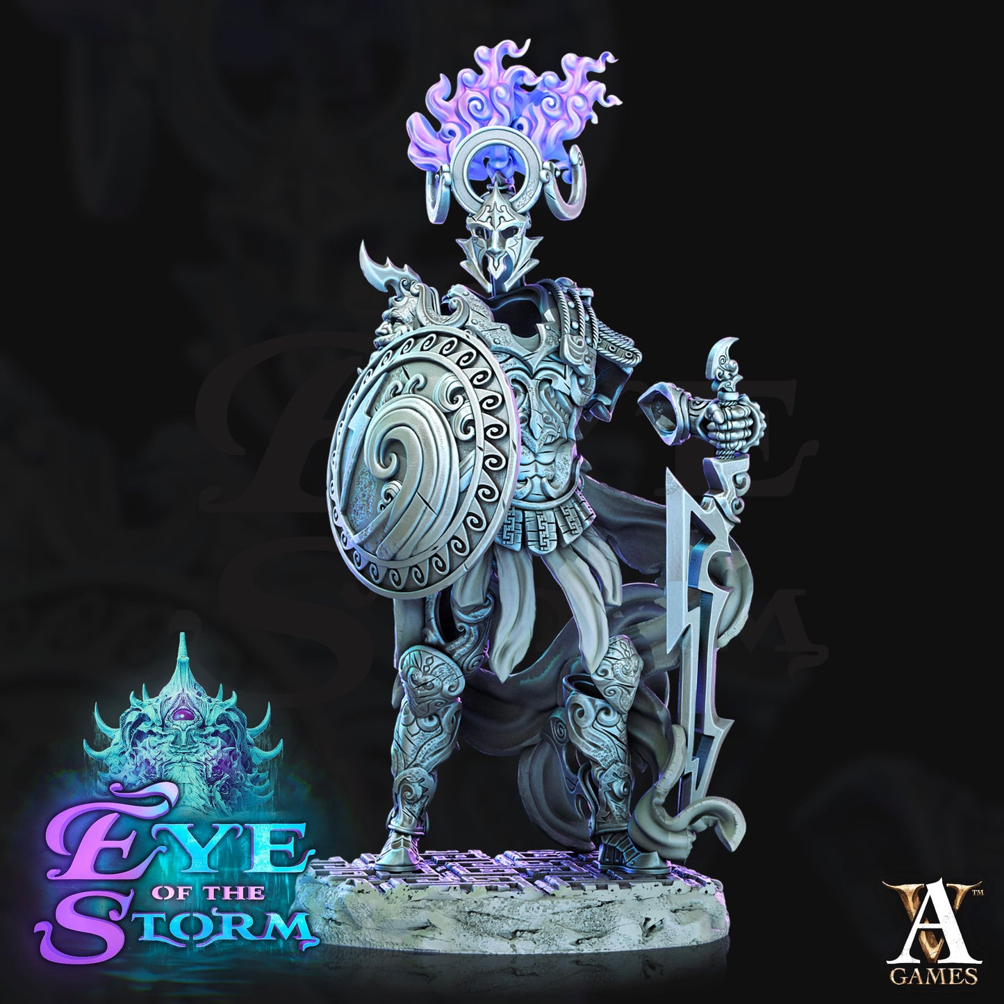3D Printed Archvillain Games Eye of the Storm - Ironstorm Sentinels 28mm 32mm D&D - 3D Printing Boss 