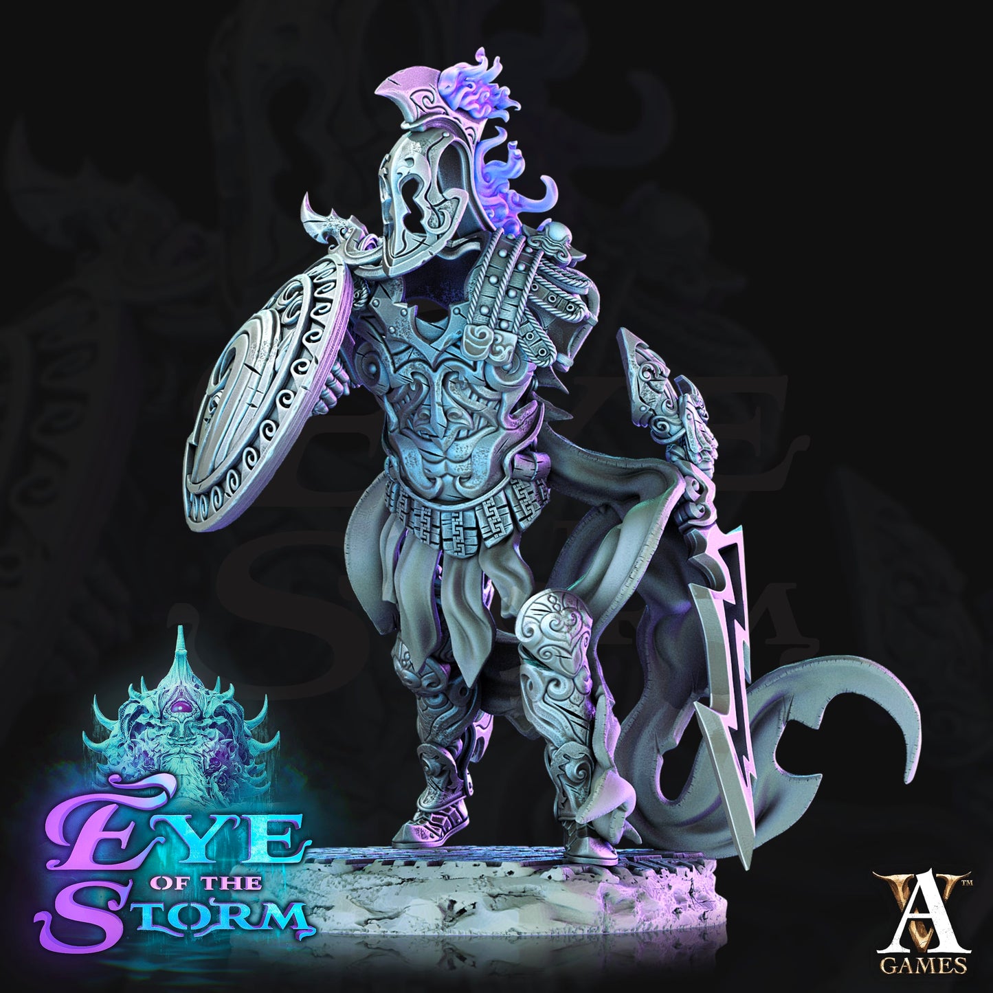 3D Printed Archvillain Games Eye of the Storm - Ironstorm Sentinels 28mm 32mm D&D - 3D Printing Boss 