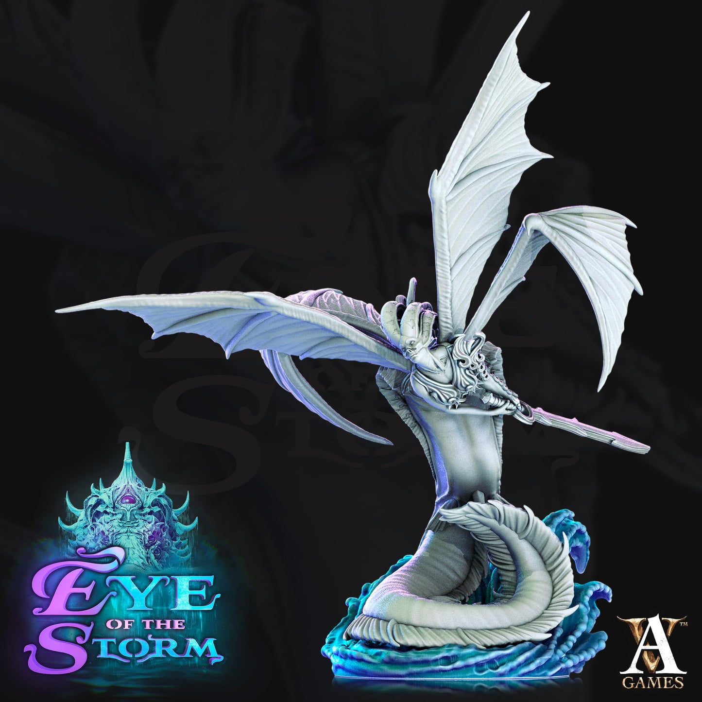 3D Printed Archvillain Games Eye of the Storm - Storm Sirens 28mm 32mm D&D - 3D Printing Boss 