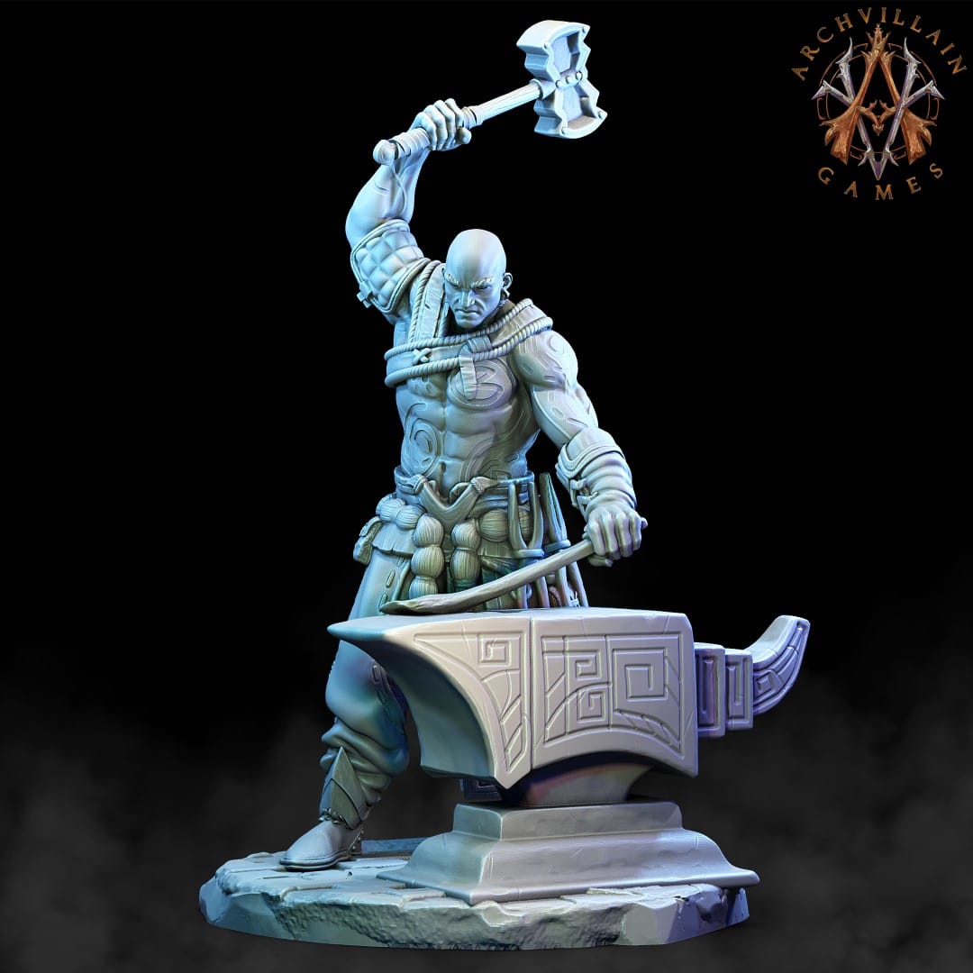 3D Printed Archvillain Games Frostburn Horrors - Goliaths 28mm 32mm D&D - 3D Printing Boss 