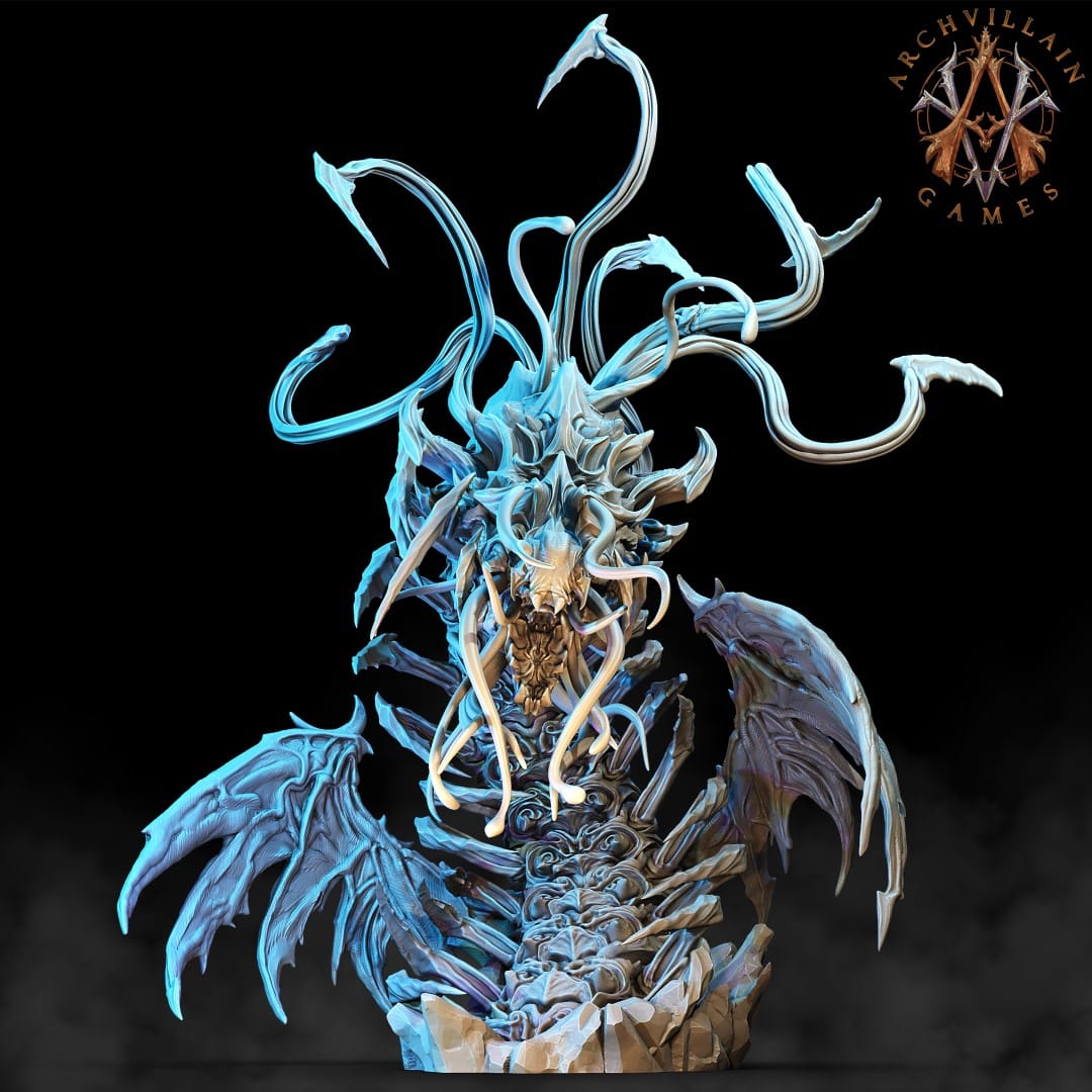 3D Printed Archvillain Games Frostburn Horrors - Rime Horror 28mm 32mm D&D - 3D Printing Boss 