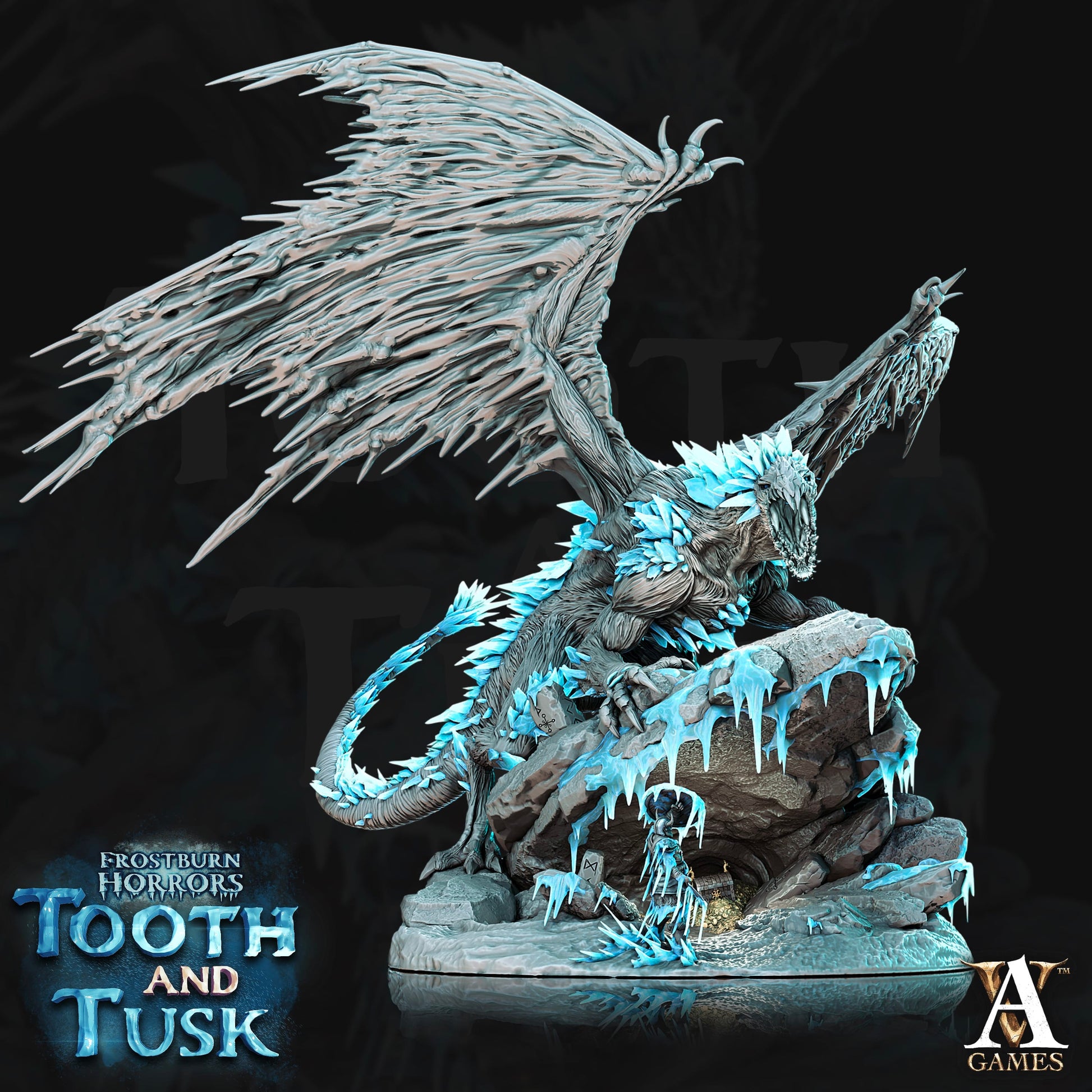 3D Printed Archvillain Games Frostburn Horrors Tooth and Tusk - Fionrir 28mm 32mm D&D - 3D Printing Boss 
