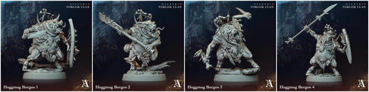 3D Printed Archvillain Games Giantkin - Torlok Clan Hoggmog Borgos 28 32mm D&D - 3D Printing Boss 
