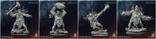 3D Printed Archvillain Games Giantkin - Torlok Clan Torlok Matron 28 32mm D&D - 3D Printing Boss 