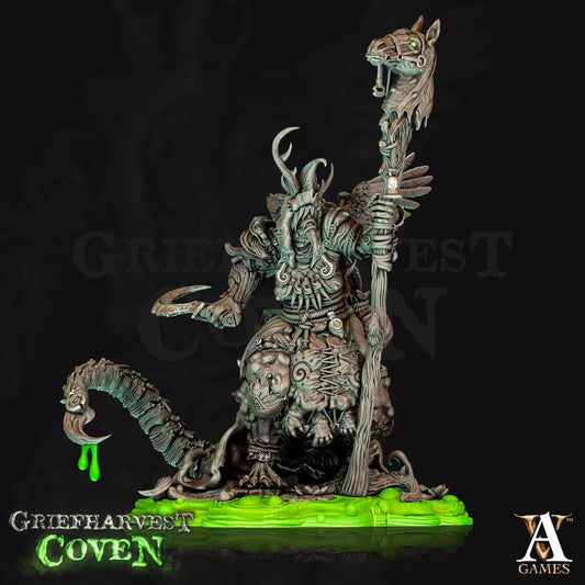 3D Printed Archvillain Games Griefharvest Coven Hardibeth - Whisper of the Woods 28mm 32mm D&D - 3D Printing Boss 