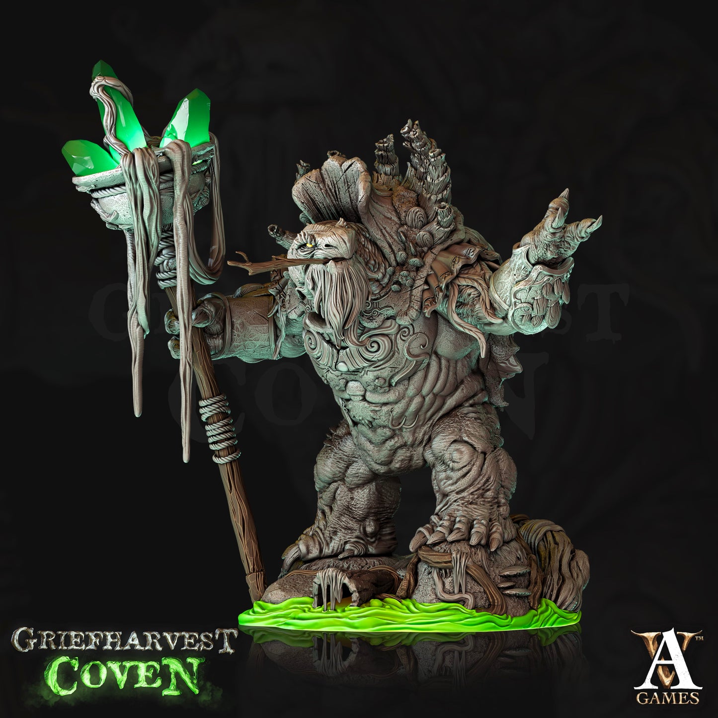 3D Printed Archvillain Games Griefharvest Coven - Rukabak 28mm 32mm D&D - 3D Printing Boss 
