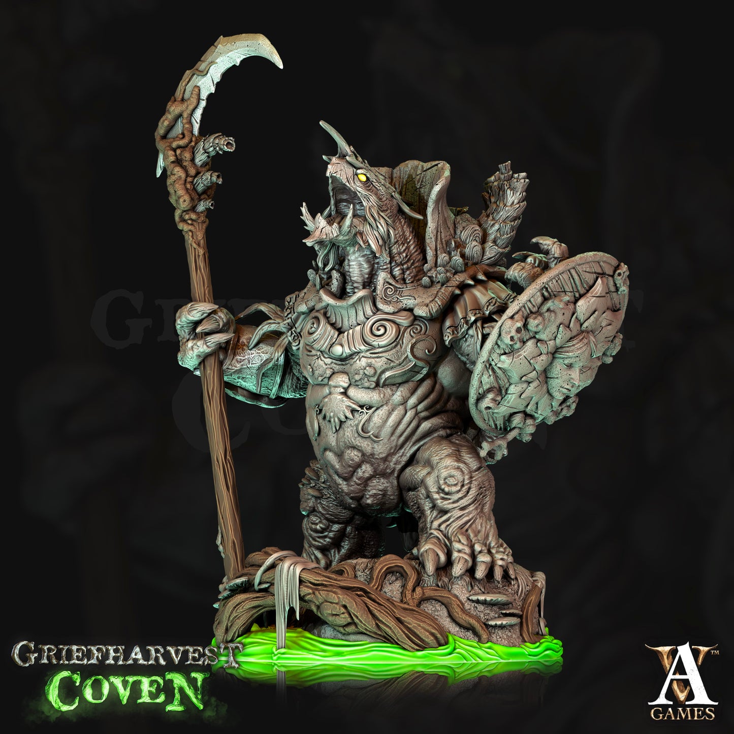 3D Printed Archvillain Games Griefharvest Coven - Rukabak 28mm 32mm D&D - 3D Printing Boss 