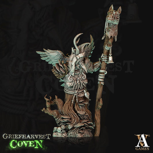 3D Printed Archvillain Games Griefharvest Coven - Sibyl the Dancer Bust 28mm 32mm D&D - 3D Printing Boss 