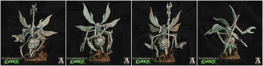 3D Printed Archvillain Games Griefharvest Coven - Wailwasps 28mm 32mm D&D - 3D Printing Boss 