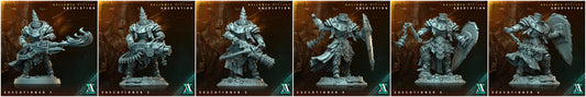 3D Printed Archvillain Games Hallowed Sisters Absolution - Executioner 28mm 32mm D&D - 3D Printing Boss 