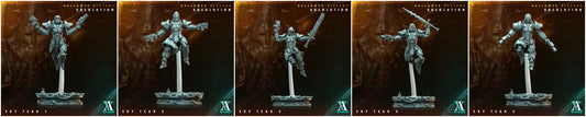 3D Printed Archvillain Games Hallowed Sisters Absolution - Sky Tear 28mm 32mm D&D - 3D Printing Boss 