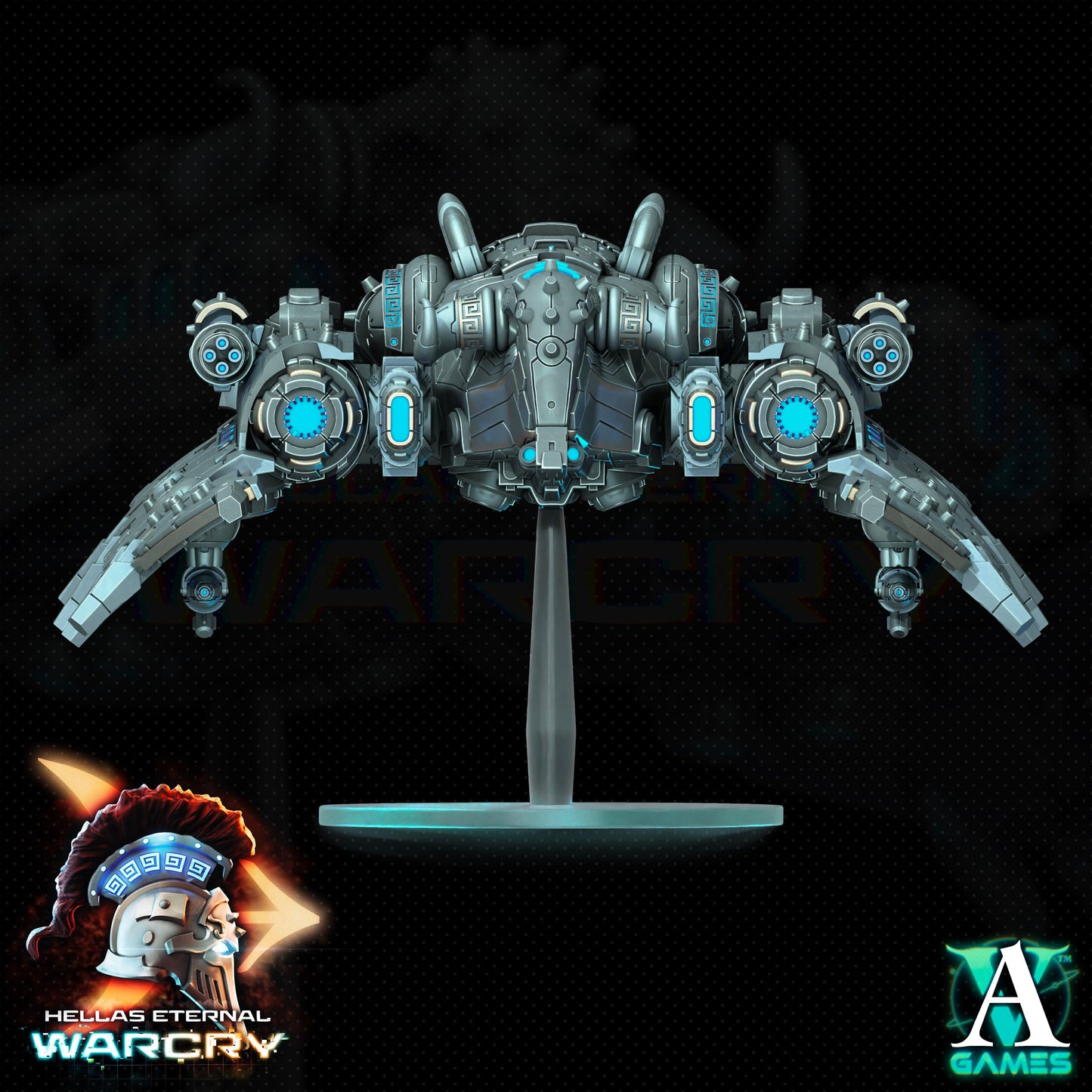 3D Printed Archvillain Games Hellas Eternal - Warcry Apovasis 28 32mm D&D - 3D Printing Boss 