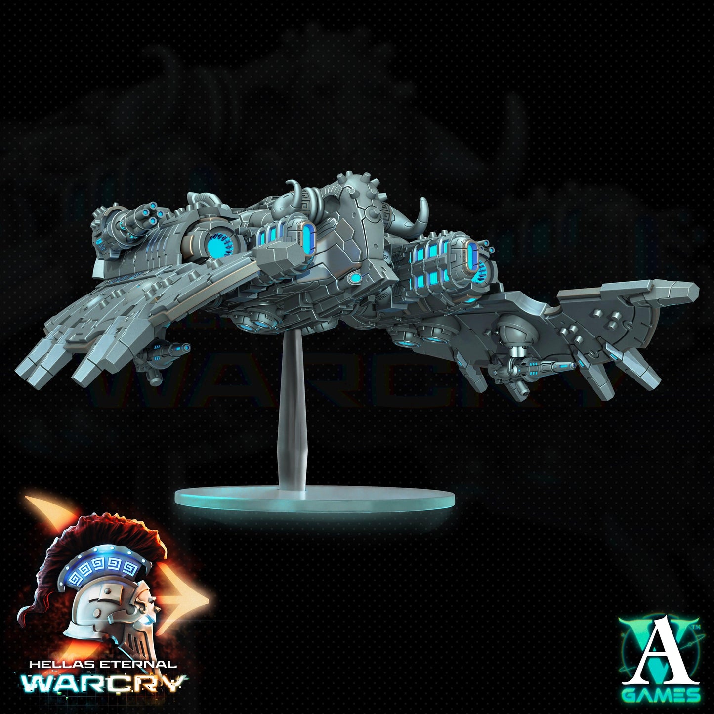 3D Printed Archvillain Games Hellas Eternal - Warcry Apovasis 28 32mm D&D - 3D Printing Boss 