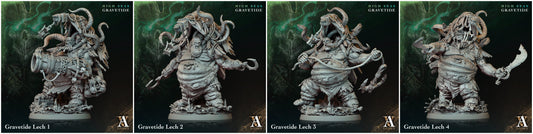3D Printed Archvillain Games High Seas - Gravetide Gravetide Lech 28 32mm D&D - 3D Printing Boss 