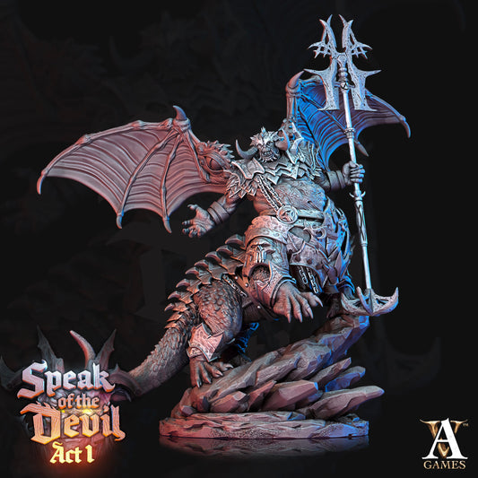 3D Printed Archvillain Games Kartaroth Speak of the Devil Act I 28 32mm D&D - 3D Printing Boss 